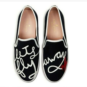 Kate Spade "Lets Fly Away" Sneaker Size 8